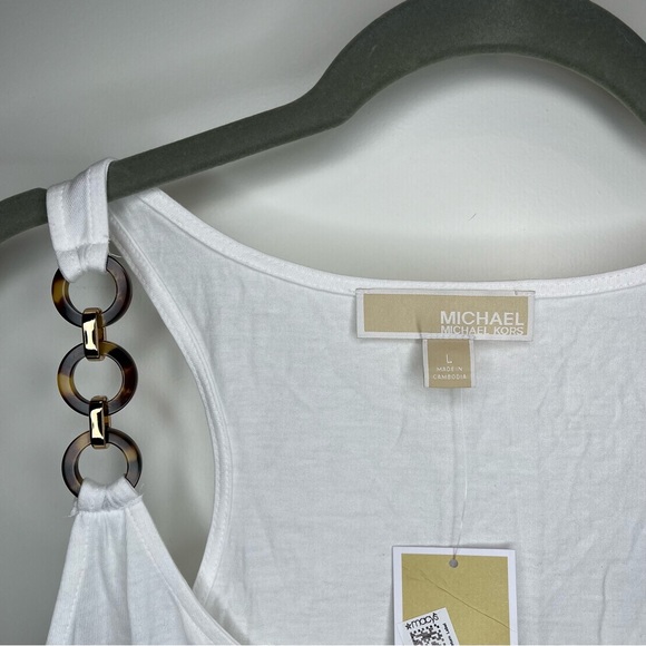 NWT Michael Kors Three Ring Tank Top - Picture 6 of 6